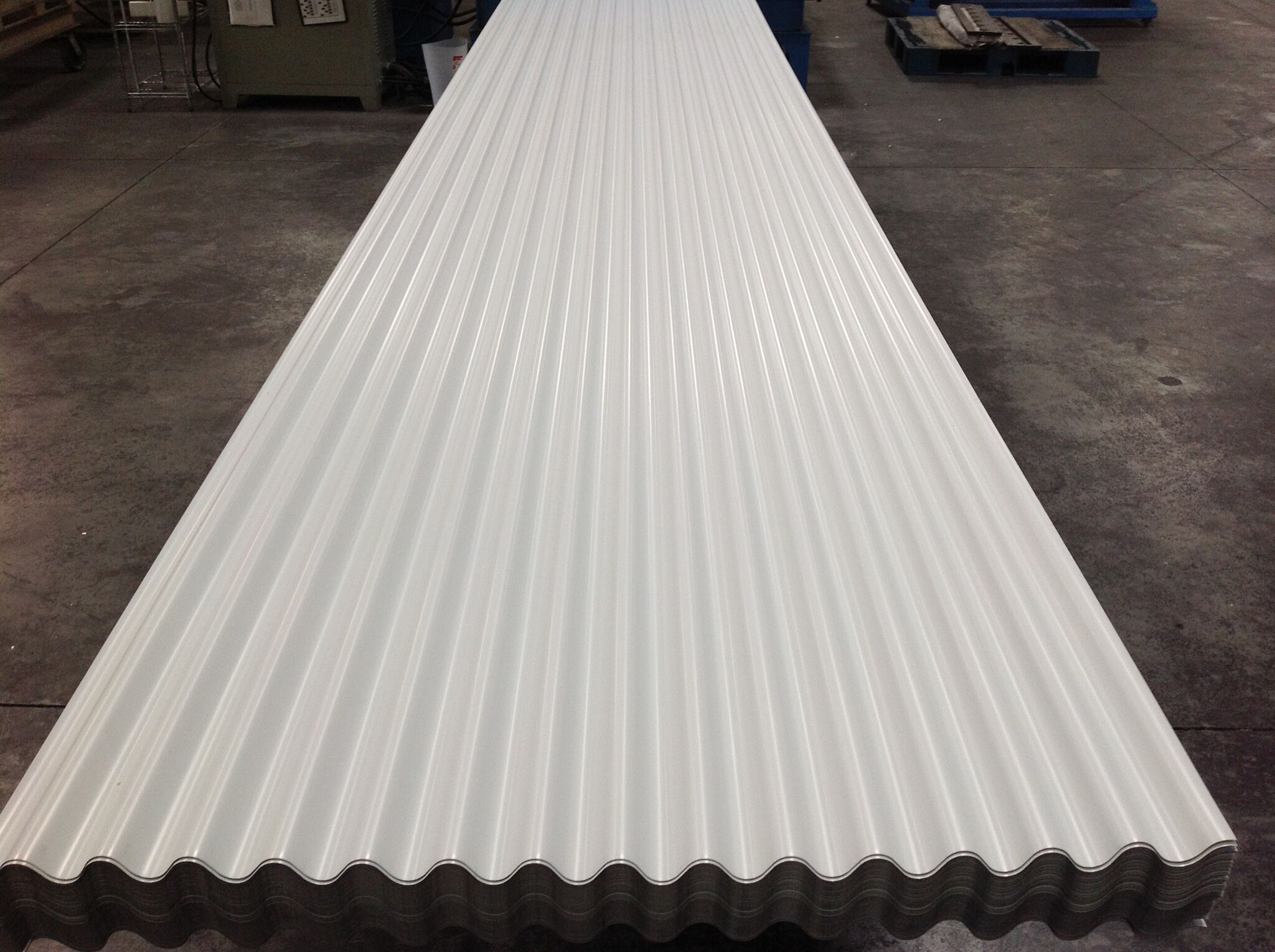 Galvalume Corrugated Sheet 78c26glm10 Industrial Metal Supply